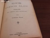 kniha Slovník cizích slov příručná kniha pro veškery třídy společenské, E. Beaufort 1896