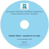 kniha Ľudský faktor v manažérstve kvality, Tribun EU 2010