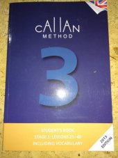 kniha Callan Method, Student's Book  stage 3: lessons 25-40, CALLAN PUBLISHING 2013
