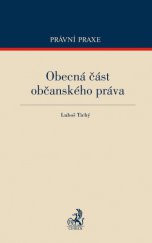 kniha Obecná část občanského práva, C. H. Beck 2014