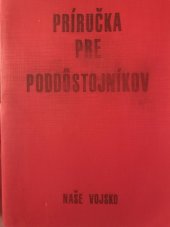 kniha Príručka pre poddôstojníkov, Naše vojsko 1983