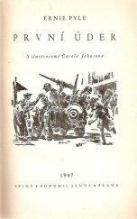 kniha První úder [Reportáž o americké invasi do severní Afriky], Sfinx, Bohumil Janda 1947
