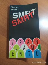 kniha Smrt v parlamentu, VERIMA v nakl. Bon Art 1992