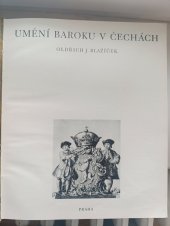 kniha Umění baroka v Čechách, Artia 1967