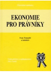 kniha Ekonomie pro právníky, Aleš Čeněk 2003