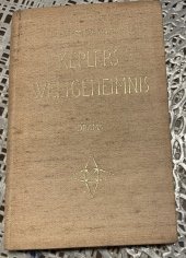 kniha Keplers Weltgeheimnis Drama in 12 Bildern Guenther Wachsmuth, Verlag 1946