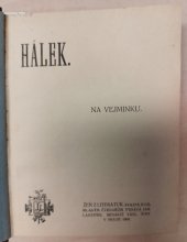 kniha Na vejminku, Jan Laichter 1909