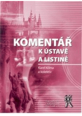kniha Komentář k Ústavě a Listině, Aleš Čeněk 2005