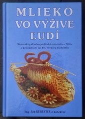 kniha Mlieko vo výžive lidí , CAD Press 2016