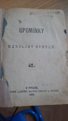 kniha Upomínky, Libuše 1888