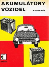 kniha Akumulátory vozidel, Nadas 1977