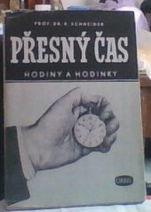 kniha Přesný čas Hodiny a hodinky, Orbis 1949