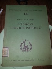 kniha Výchova lesních porostů, SZN 1959