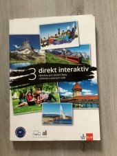 kniha 3 direkt interaktiv Němčina pro střední školy učebnice a pracovní sešit, Klett 2022