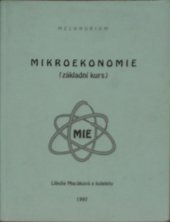 kniha Mikroekonomie základní kurz, H & H 1992