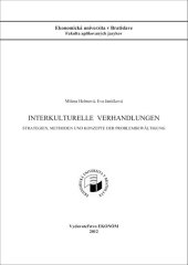 kniha Interkulturelle Verhandlungen Strategien, Methoden und Konzepte der Problembewältigung, Vydavateľstvo EKONÓM 2025