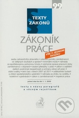kniha Zákoník práce právní stav ke dni 1. ledna 2009, C. H. Beck 2008