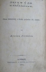 kniha Skaláci obraz historický z druhé polovice 18. století, J. Otto 1875