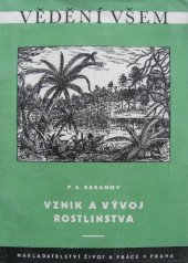 kniha Vznik a vývoj rostlinstva, Život a práce 1951
