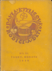 kniha Rodiče a děti sv.3, Pavla Kytlicová 1929