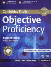 kniha Cambridge English Objective Proficiency Student´s Book with Answers, Cambridge University Press 2013