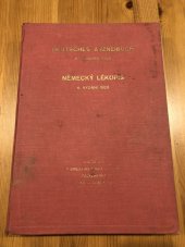 kniha Deutsches Arzneibuch = Německý lékopis, Druckerei des Protektorates Böhmen und Mähren 1941