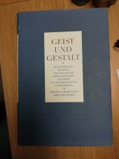 kniha Geist und Gestalt Biographische Beiträge zur Geschichte der Bayerischen Akademie der Wissenschaften vornehmlich im zweiten Jahrhundert ihres Bestehens, C. H. Beck 1959