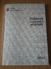 kniha Odborné včelařské překlady 2016 1, Český svaz včelařů 2016