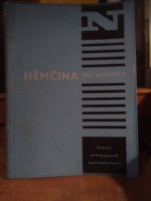 kniha Němčina pro ekonomy, SPN 1963