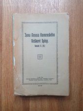 kniha Veškerých spisů Jana Amosa Komenského. Svazek X (8), - Orbis pictus, Ústřední spolek Jednot učitelských na Moravě 1929