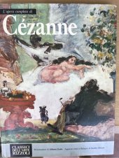 kniha L´opera completa di Cézanne v italštině, Rizzoli Editore 1970