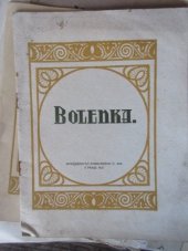 kniha Bolenka, Dědictví Komenského 1921