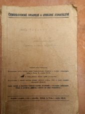 kniha Léto Komedie o 3 dějstvích, ČDLJ 1951