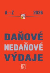 kniha Daňové a nedaňové výdaje 2026, Poradce 2026