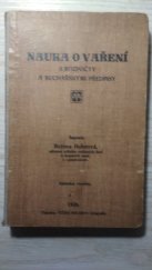 kniha Nauka o vaření s rozpočty a kuchařskými předpisy, s.n. 1926