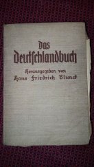 kniha Das Deutschlandbuch, Paul Franke Verlag 1935
