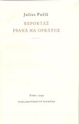 kniha Reportáž psaná na oprátce (ve vězení gestapa na Pankráci r. 1943), Naše vojsko 1949