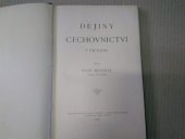 kniha Dějiny cechovnictví v Čechách, Česká grafická Unie 1902