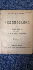 kniha Národní pohádky. Svazek první, František Horálek 1893