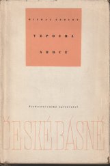 kniha Vzpoura srdce, Československý spisovatel 1956