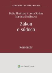 kniha Zákon o súdoch Komentár, Wolters Kluwer 2023