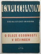 kniha O úloze osobnosti v dějinách, SNPL 1954