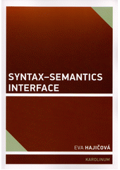 kniha Syntax-Semantics Interface, Karolinum  2018