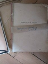 kniha Evangelium života román, Českomoravské podniky tiskařské a vydavatelské 1926
