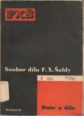 kniha Duše a dílo podobizny a medailony, Melantrich 1947