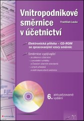kniha Vnitropodnikové směrnice v účetnictvi s CD 6. aktualizované vydání, Grada 2014