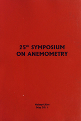 kniha 25th symposium on anemometry proceedings : national conference with international participation, Institute of Hydrodynamics 2011