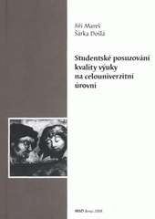 kniha Studentské posuzování kvality výuky na celouniverzitní úrovni, MSD 2008
