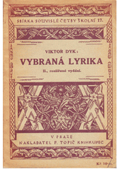 kniha Vybraná lyrika, F. Topič 1932