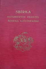 kniha Sbírka historických památek řemesla kožešnického od jeho vzniku až do spojení se všech tří cechův pražských roku 1785, Společenstvo kožešníků 1939